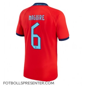 England Harry Maguire #6 Borta Matchtröja VM 2022 Kortärmad